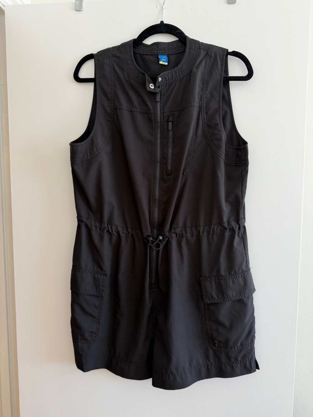 Old Navy Black Utility Romper